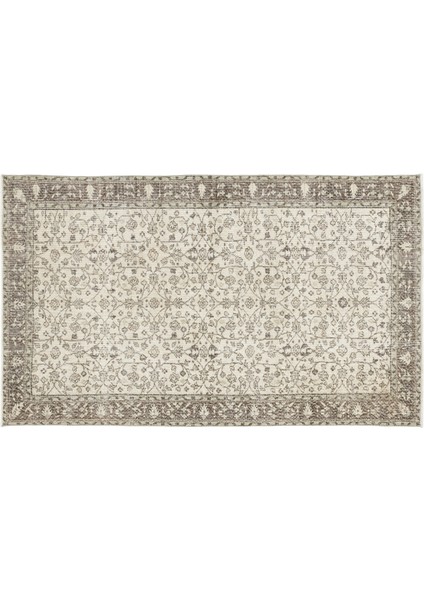 Bej Eskitme Yün Modern Desenli Yün Hav Toz Vermez Leke Tutmayan Salon Yolluk Mutfak El Dokuma Halı