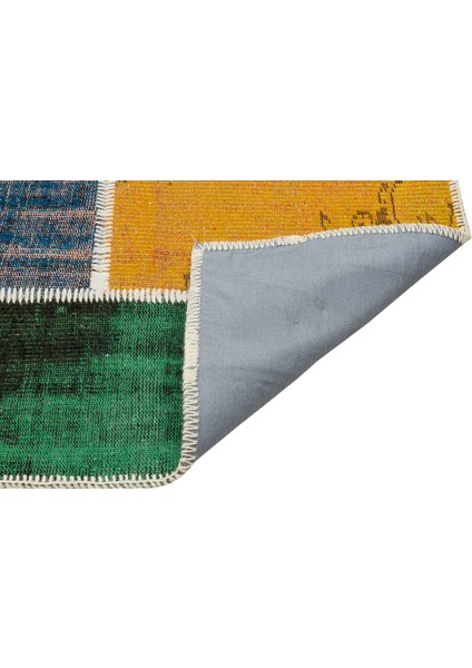 Teselya Bej Patchwork Yün Modern Desenli Yün Hav Toz Vermez Leke Tutmayan Salon Yolluk Mutfak El Dokuma Halı fiyatları