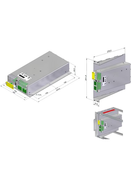ODS-750 7277T Yüksek Güçlü Endüstriyel ve Demiryolu Dc/ac Invertör 450 750W 12-110VDC → 120/230VAC fiyatları