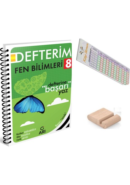 Arı 8. Sınıf Fen Bilimleri Defterim - Fenito - Lgs 2026 - Telefon Tutucu + Çözüm Ayracı