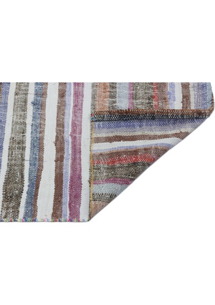 Teselya Kahverengi Çizgili Yün Modern Desenli Yün Hav Toz Vermez Leke Tutmayan Salon Yolluk Mutfak El Dokuma Halı fiyatları