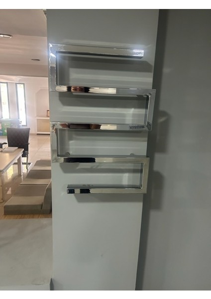 S Şeklinde Köşeli Krom Havlupan