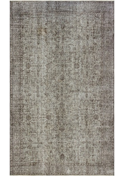 Atina Bej Eskitme Yün Modern Desenli Yün Hav Toz Vermez Leke Tutmayan Salon Yolluk Mutfak El Dokuma Halı