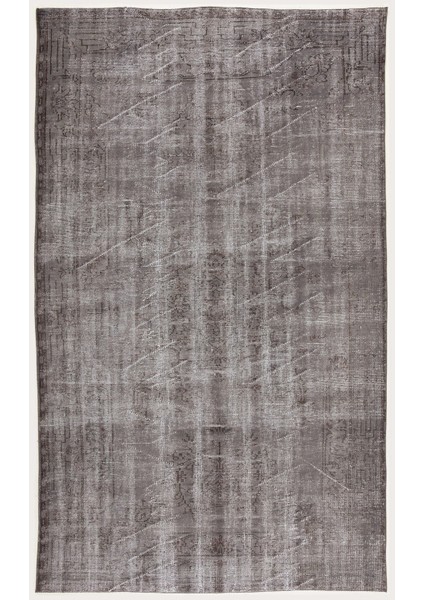 Atina Turkuaz Eskitme Yün Modern Desenli Yün Hav Toz Vermez Leke Tutmayan Salon Yolluk Mutfak El Dokuma Halı