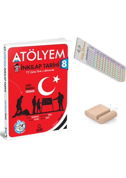 Arı 8. Sınıf Inkılap Tarihi Atölyem Lgs 2026 - Telefon Tutucu + Çözüm Ayracı