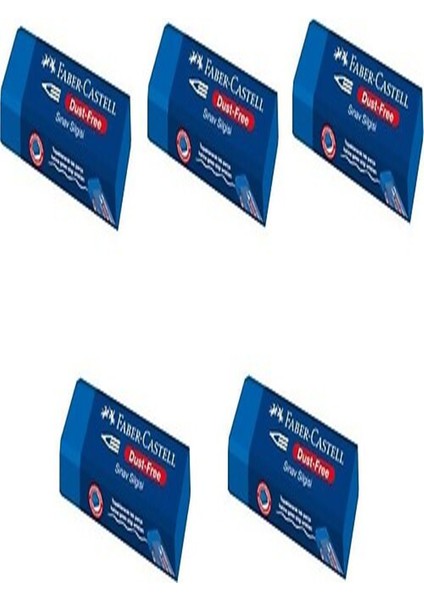 Faber Castel Faber-Castell Mavi Sınav Silgisi (5 Adet)