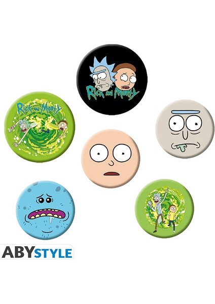 Rıck And Morty Rozet Karakterleri Paketi - BP0694