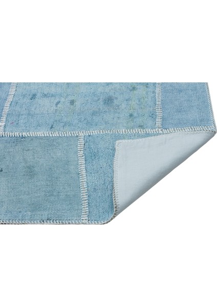 Iskece Yeşil Eskitme Yün Modern Desenli Yün Hav Toz Vermez Leke Tutmayan Salon Yolluk Mutfak El Dokuma Halı fiyatları