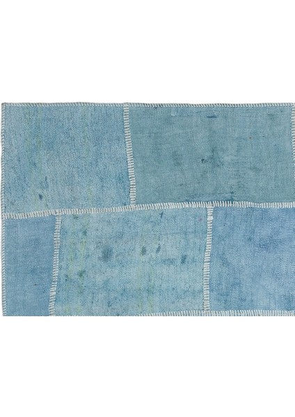 Iskece Yeşil Eskitme Yün Modern Desenli Yün Hav Toz Vermez Leke Tutmayan Salon Yolluk Mutfak El Dokuma Halı fırsatları