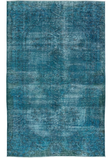 Pueblo Gri Eskitme Tensel Modern Desenli Yün Hav Toz Vermez Leke Tutmayan Salon Yolluk Mutfak El Dokuma Halı