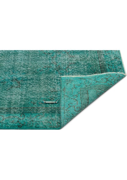 Teselya Mavi Patchwork Yün Modern Desenli Yün Hav Toz Vermez Leke Tutmayan Salon Yolluk Mutfak El Dokuma Halı indirimleri