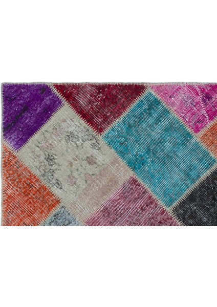 Iskece Bej Patchwork Etnik Modern Desenli Yün Hav Toz Vermez Leke Tutmayan Salon Yolluk Mutfak El Dokuma Halı indirimleri