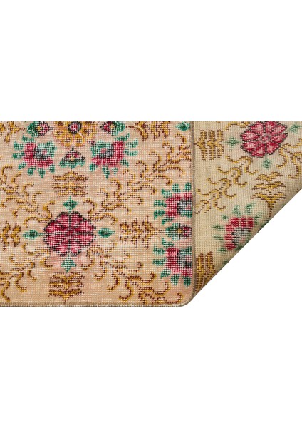 Kahverengi Eskitme Etnik Modern Desenli Yün Hav Toz Vermez Leke Tutmayan Salon Yolluk Mutfak El Dokuma Halı fiyatları