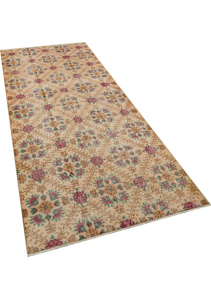 Kahverengi Eskitme Etnik Modern Desenli Yün Hav Toz Vermez Leke Tutmayan Salon Yolluk Mutfak El Dokuma Halı modelleri