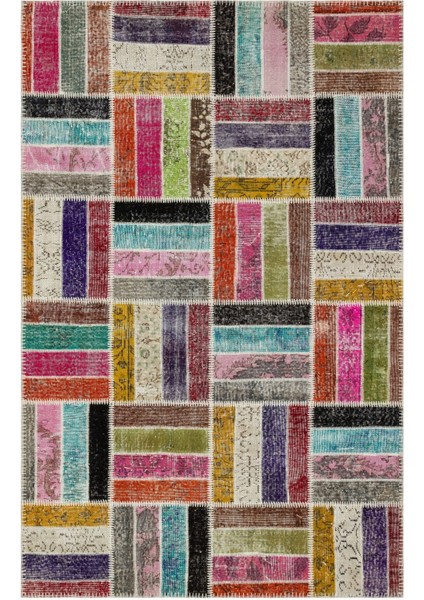 Atina Gri Eskitme Yün Modern Desenli Yün Hav Toz Vermez Leke Tutmayan Salon Yolluk Mutfak El Dokuma Halı