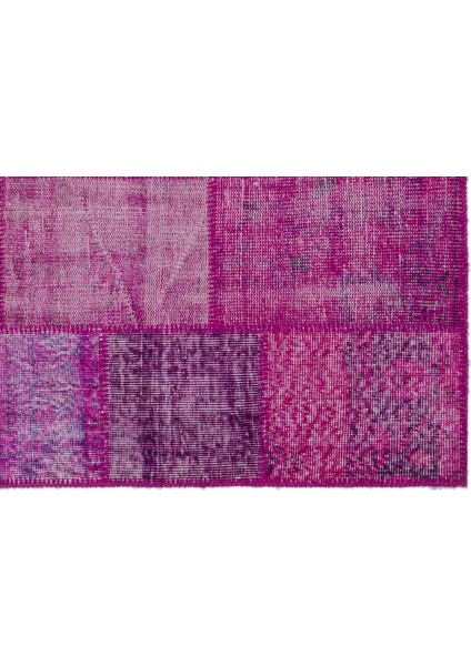 Iskece Pembe Eskitme Etnik Modern Desenli Yün Hav Toz Vermez Leke Tutmayan Salon Yolluk Mutfak El Dokuma Halı fırsatları