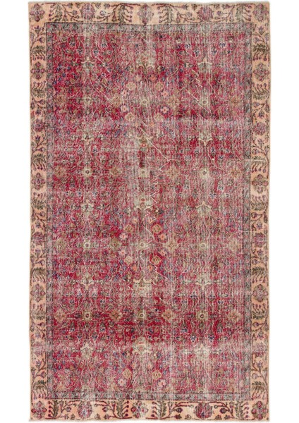 Atina Sarı Eskitme Yün Modern Desenli Yün Hav Toz Vermez Leke Tutmayan Salon Yolluk Mutfak El Dokuma Halı