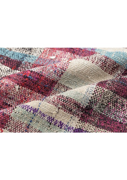 Teselya Mor Patchwork Yün Modern Desenli Yün Hav Toz Vermez Leke Tutmayan Salon Yolluk Mutfak El Dokuma Halı fiyatları