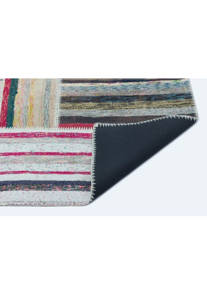 Iskece Bej Patchwork Yün Modern Desenli Yün Hav Toz Vermez Leke Tutmayan Salon Yolluk Mutfak El Dokuma Halı indirimleri