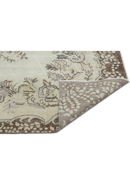 Girit Bej Çizgili Yün Modern Desenli Yün Hav Toz Vermez Leke Tutmayan Salon Yolluk Mutfak El Dokuma Halı fiyatları