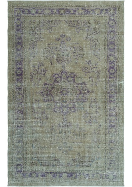 Atina Gri Eskitme Yün Modern Desenli Yün Hav Toz Vermez Leke Tutmayan Salon Yolluk Mutfak El Dokuma Halı