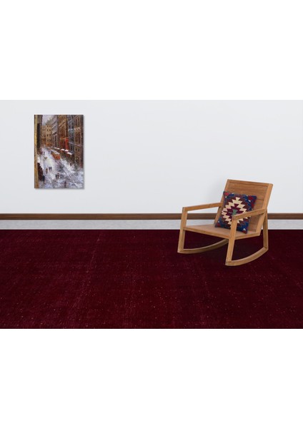 Vintage Kahverengi Eskitme Yün Modern Desenli Yün Hav Toz Vermez Leke Tutmayan Salon Yolluk Mutfak El Dokuma Halı fırsatları