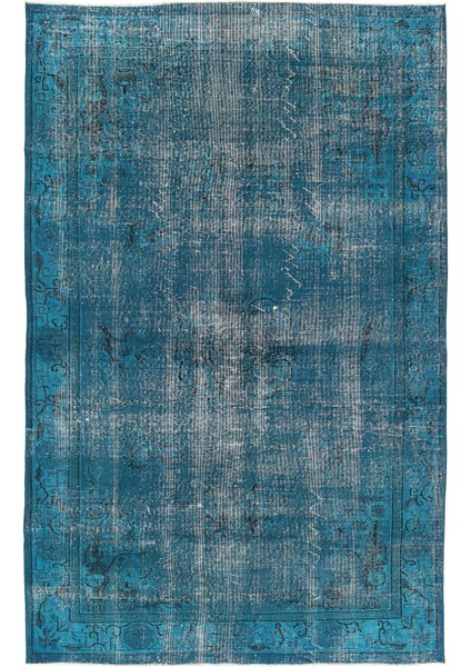 Atina Kırmızı Eskitme Yün Modern Desenli Yün Hav Toz Vermez Leke Tutmayan Salon Yolluk Mutfak El Dokuma Halı