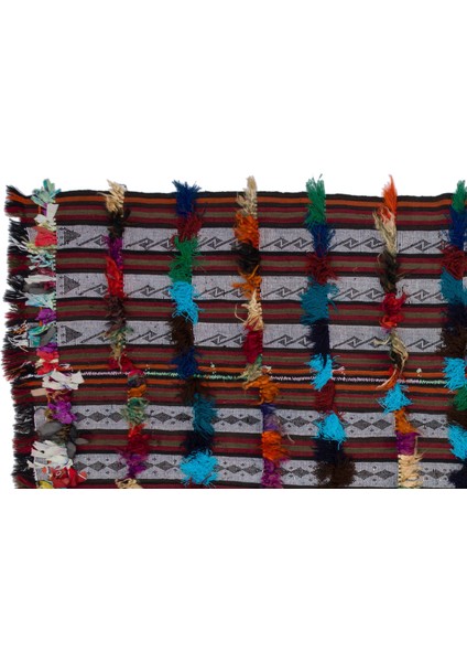 Teselya Turuncu Patchwork Yün Modern Desenli Yün Hav Toz Vermez Leke Tutmayan Salon Yolluk Mutfak El Dokuma Halı indirimleri