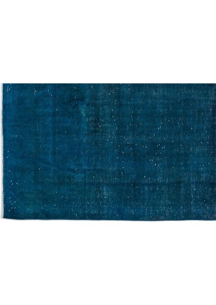 Turkuaz Eskitme Yün Modern Desenli Yün Hav Toz Vermez Leke Tutmayan Salon Yolluk Mutfak El Dokuma Halı fırsatları