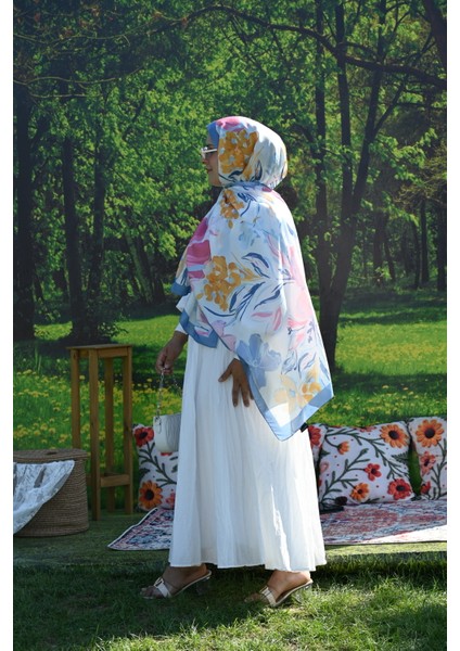 Flora Çiçekli Şal