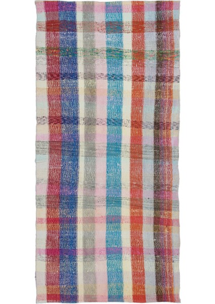 Teselya Bej Çizgili Yün Modern Desenli Yün Hav Toz Vermez Leke Tutmayan Salon Yolluk Mutfak El Dokuma Halı