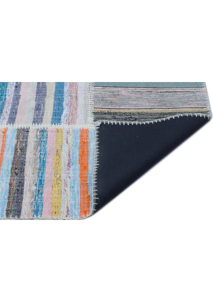 Atina Mavi Eskitme Yün Modern Desenli Yün Hav Toz Vermez Leke Tutmayan Salon Yolluk Mutfak El Dokuma Halı fiyatları