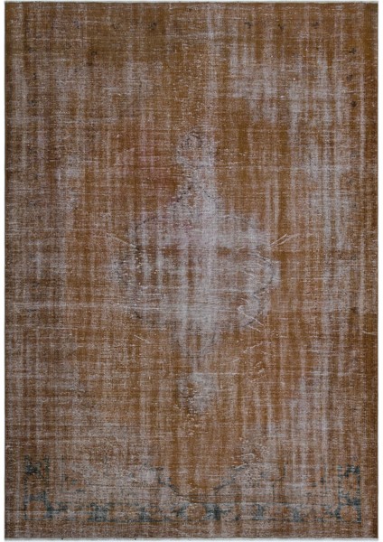 Atina Kırmızı Eskitme Yün Modern Desenli Yün Hav Toz Vermez Leke Tutmayan Salon Yolluk Mutfak El Dokuma Halı