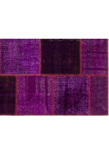 Iskece Mor Eskitme Etnik Modern Desenli Yün Hav Toz Vermez Leke Tutmayan Salon Yolluk Mutfak El Dokuma Halı fırsatları