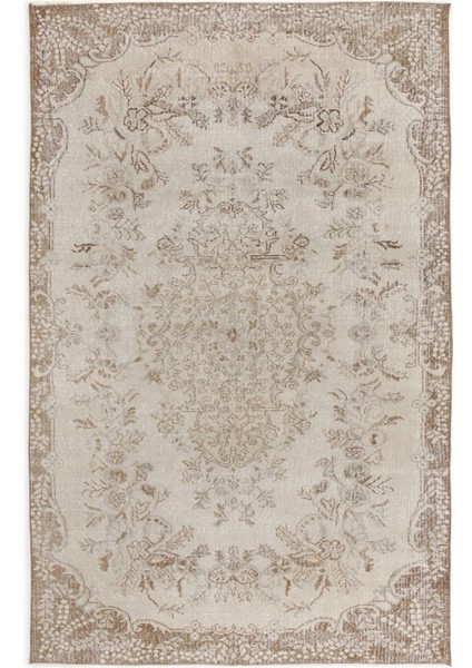 Atina Turkuaz Eskitme Yün Modern Desenli Yün Hav Toz Vermez Leke Tutmayan Salon Yolluk Mutfak El Dokuma Halı