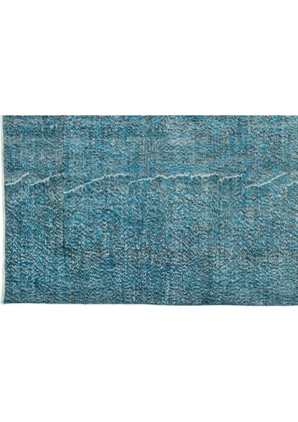 Epir Turkuaz Eskitme Yün Modern Desenli Yün Hav Toz Vermez Leke Tutmayan Salon Yolluk Mutfak El Dokuma Halı fırsatları