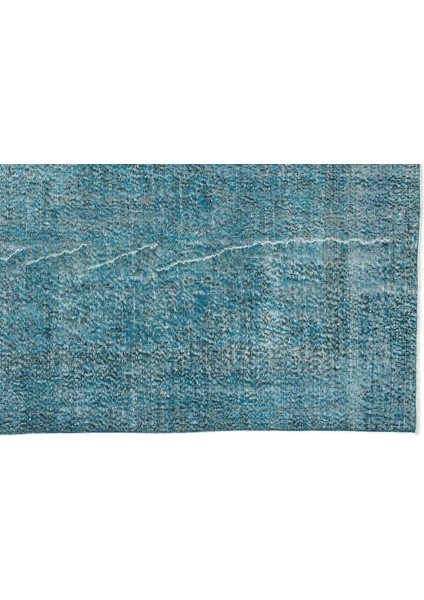 Epir Turkuaz Eskitme Yün Modern Desenli Yün Hav Toz Vermez Leke Tutmayan Salon Yolluk Mutfak El Dokuma Halı indirimleri