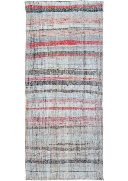 Teselya Bej Çizgili Yün Modern Desenli Yün Hav Toz Vermez Leke Tutmayan Salon Yolluk Mutfak El Dokuma Halı