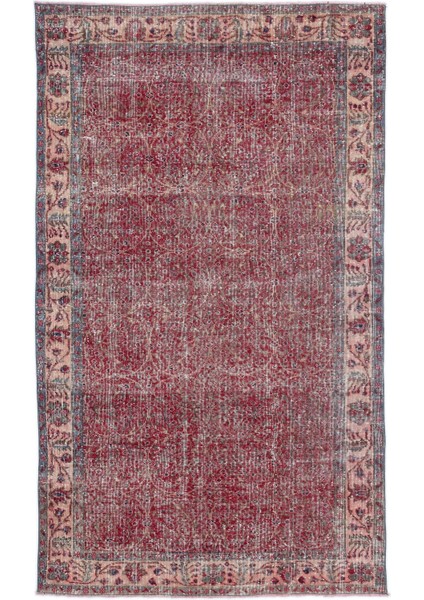 Atina Turkuaz Eskitme Yün Modern Desenli Yün Hav Toz Vermez Leke Tutmayan Salon Yolluk Mutfak El Dokuma Halı