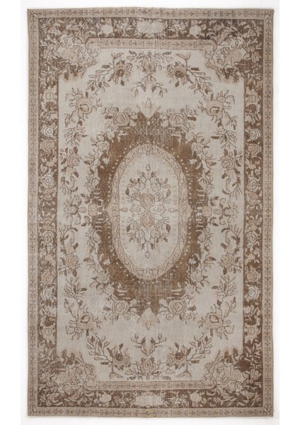 Atina Pembe Eskitme Yün Modern Desenli Yün Hav Toz Vermez Leke Tutmayan Salon Yolluk Mutfak El Dokuma Halı