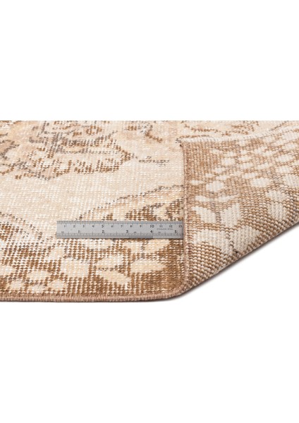 Girit Bej Çizgili Yün Modern Desenli Yün Hav Toz Vermez Leke Tutmayan Salon Yolluk Mutfak El Dokuma Halı fiyatları