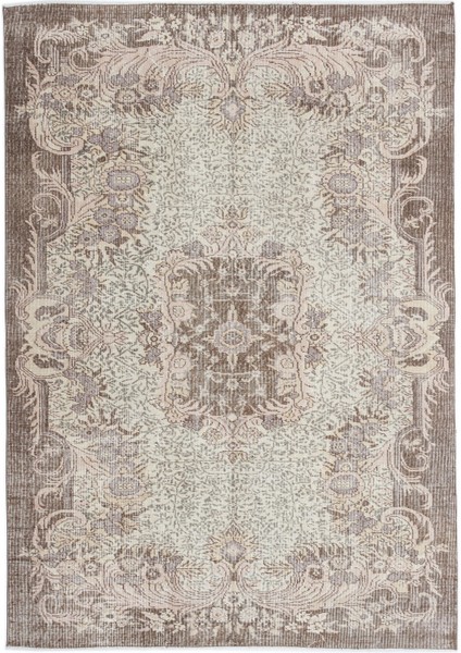 Atina Krem Eskitme Yün Modern Desenli Yün Hav Toz Vermez Leke Tutmayan Salon Yolluk Mutfak El Dokuma Halı