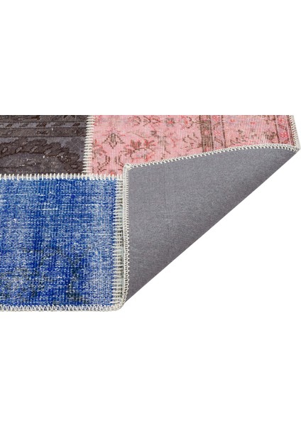 Bej Patchwork Etnik Modern Desenli Yün Hav Toz Vermez Leke Tutmayan Salon Yolluk Mutfak El Dokuma Halı fiyatları