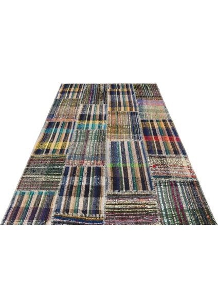 Iskece Bej Patchwork Yün Modern Desenli Yün Hav Toz Vermez Leke Tutmayan Salon Yolluk Mutfak El Dokuma Halı fiyatları