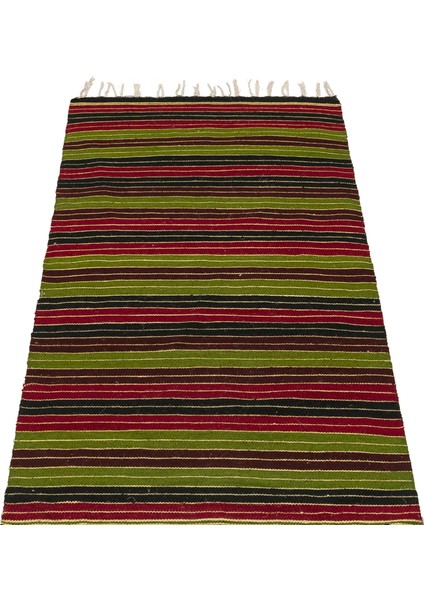 Girit Bej Çizgili Yün Modern Desenli Yün Hav Toz Vermez Leke Tutmayan Salon Yolluk Mutfak El Dokuma Halı modelleri