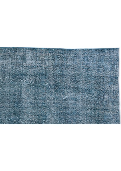 Turkuaz Eskitme Yün Modern Desenli Yün Hav Toz Vermez Leke Tutmayan Salon Yolluk Mutfak El Dokuma Halı modelleri