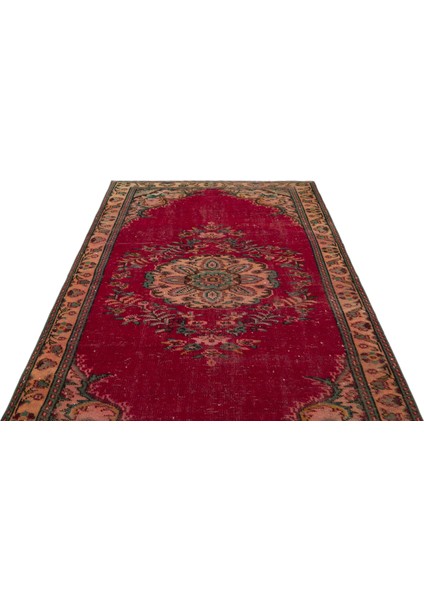 Kırmızı Göbekli Yün Modern Desenli Yün Hav Toz Vermez Leke Tutmayan Salon Yolluk Mutfak El Dokuma Halı modelleri