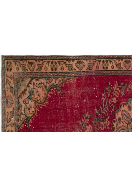 Kırmızı Göbekli Yün Modern Desenli Yün Hav Toz Vermez Leke Tutmayan Salon Yolluk Mutfak El Dokuma Halı fırsatları