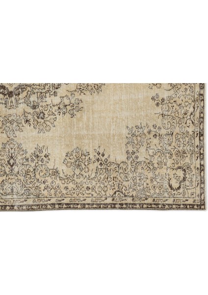 Atina Bej Eskitme Yün Modern Desenli Yün Hav Toz Vermez Leke Tutmayan Salon Yolluk Mutfak El Dokuma Halı fırsatları