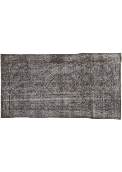 Kahverengi Eskitme Yün Modern Desenli Yün Hav Toz Vermez Leke Tutmayan Salon Yolluk Mutfak El Dokuma Halı